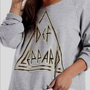 💋Lucky Brand Def Leppard Pullover💋